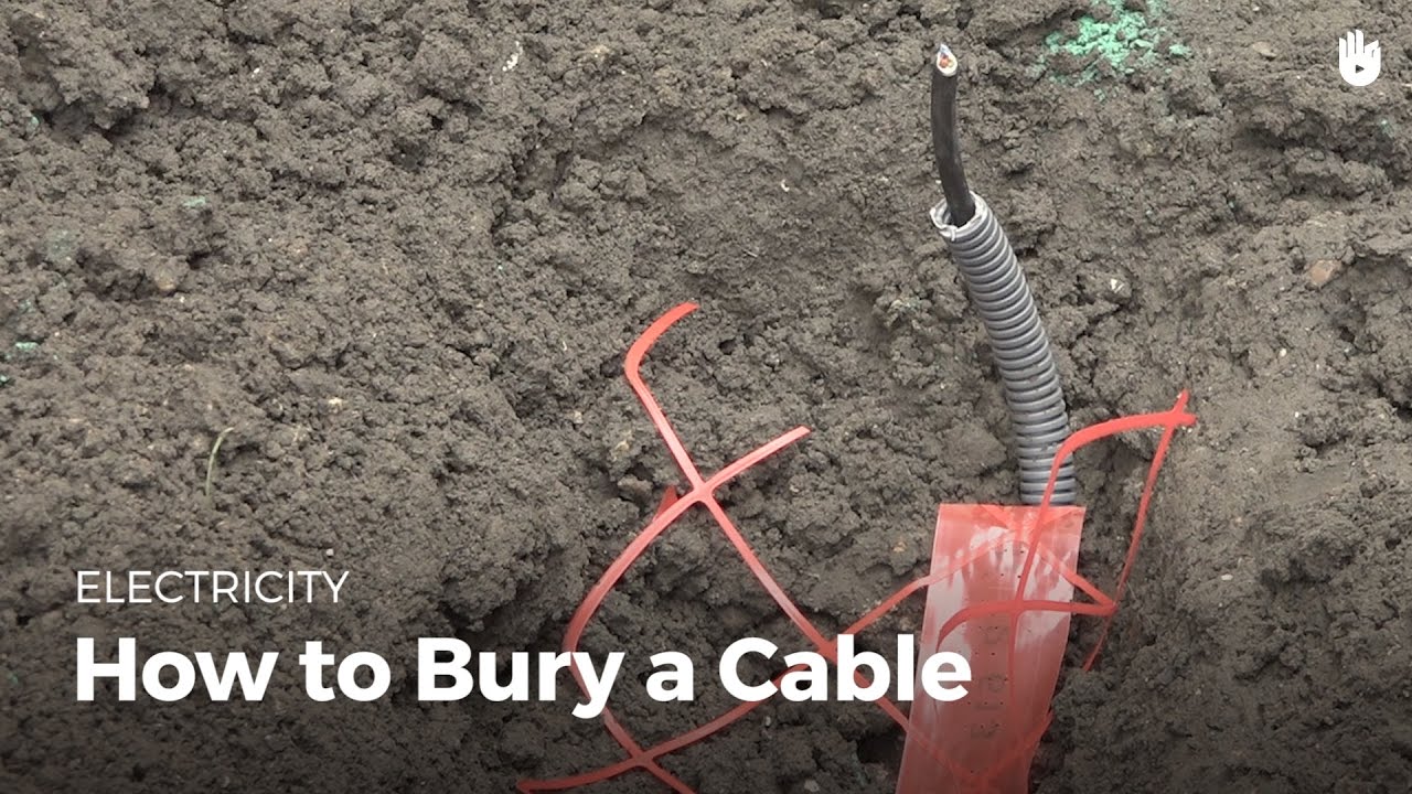 How to Bury a Cable Electricity for Everyone Basic Lessons Sikana