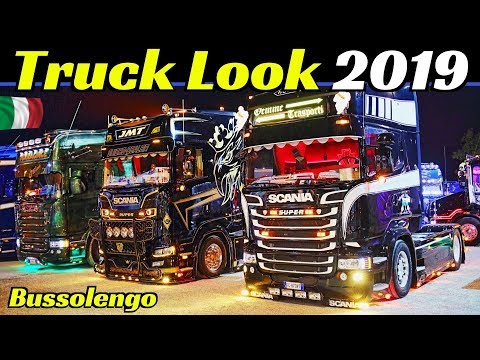 Truck Look 2019 "La Finale", Bussolengo (Verona), Italy - Custom Trucks Night Show (Camion Decorati)