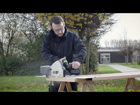 Festool Akumuliatorinis įgilinamasis diskinis pjūklas TSC 55 KEB-Basic video