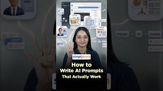 How to Write AI Prompts That Actually Work? | How To Write Better AI Prompts? | #Shorts #Simplilearn