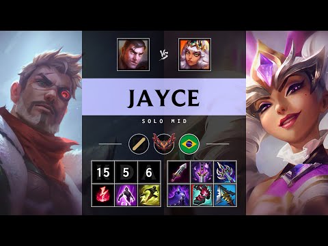 Jayce Mid vs Qiyana - BR Grandmaster Patch 25.12