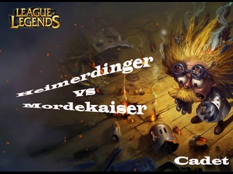 League of Legends - Heimerdinger vs Mordekaiser - Cadet
