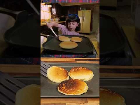 Whisking Up Some Of Matilda's Pristine Pancakes!🤤 #shorts #matilda #pancake #breakfast