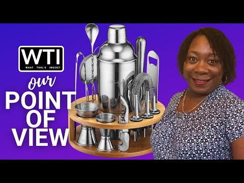 Mixology & Craft Cocktail Shaker Set - WTI product video review