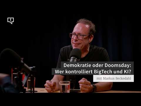 Video Thumbnail: Demokratie oder Doomsday: Wer kontrolliert BigTech und KI? – mit Markus Beckedahl