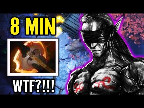 FTW 8 Min Battle Fury Saksa Anti-mage Carry Like BOSS Dota 2