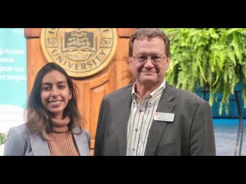 Dr. Frank Beck and Juliana Vidal, The Immigration Project