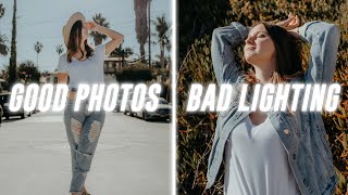 How to take GOOD photos in BAD lighting!