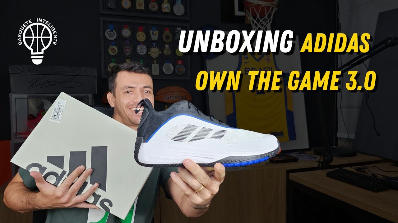 Adidas Own the Game 3.0 é bom? | Unboxing PT-BR