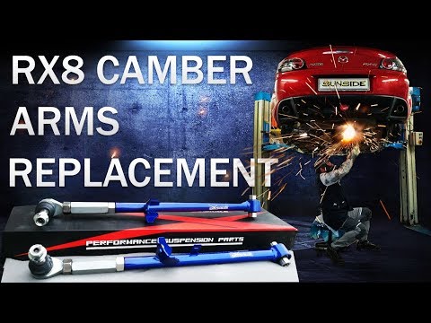 Mazda Rx8 Control Arm Replacement | Rx8 Camber Arm Kit Install