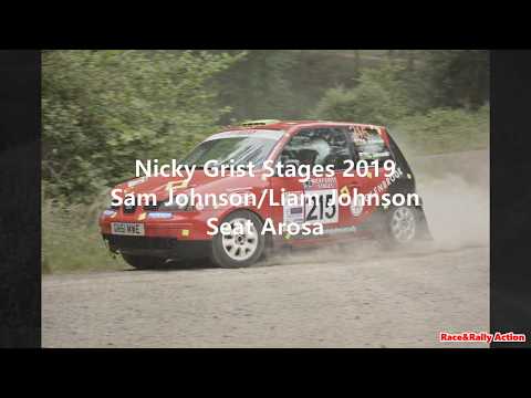 Nicky Grist Stages 2019 - Sam Johnson/Liam Johnson - Seat Arosa
