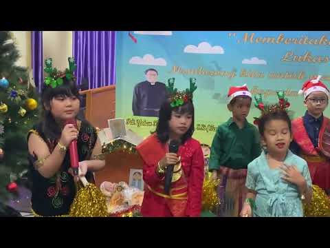 Natal Anak Sekolah Minggu||O Kam Danak-Danak||Kelas Balita#anakpintar #kakrgbkp #natalsekolahminggu