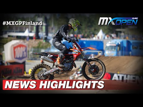 News Highlights | EMXOpen Race 1 | MXGP of Finland 2022 #MXGP #Motocross