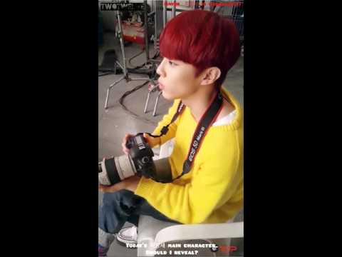 [ENGSUB] UP10TION U10SECONDS 43sec - Wooshin Who Takes Photo From Side Job (Wooshin's 피앙새)