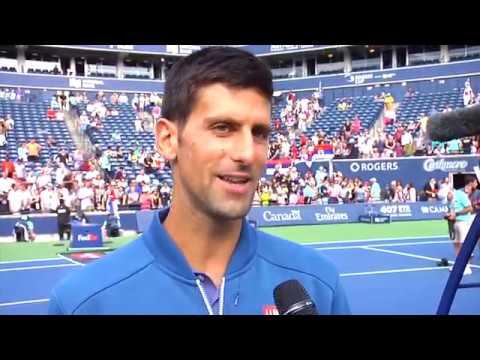 2016 Toronto: Novak Djokovic (in Serbina). Exluzivno za RTS nakon Finala.