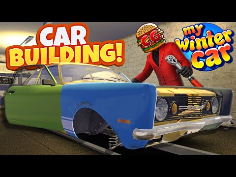 Finding RARE Parts to Help Assemble My Car (My Winter Car)