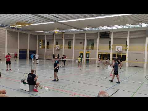 Badminton Ulmer Stadtmeisterschaft - HD A - Halbfinal