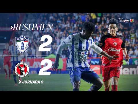 Resumen Pachuca vs Tijuana Jornada 9