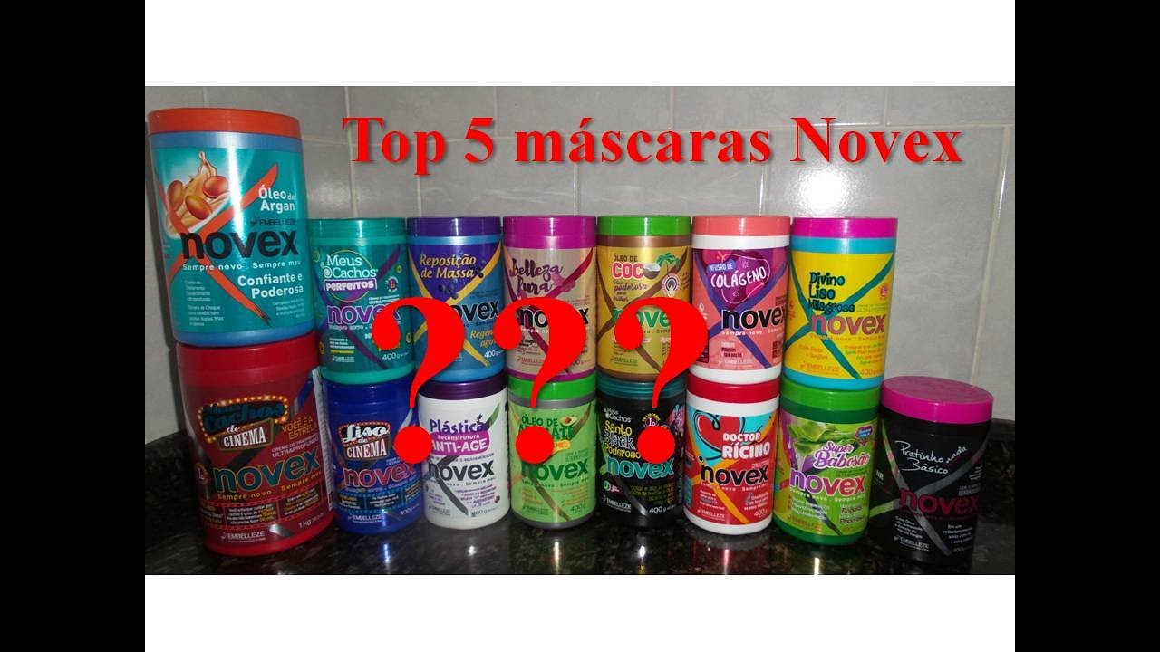 Top 5 Máscaras Novex