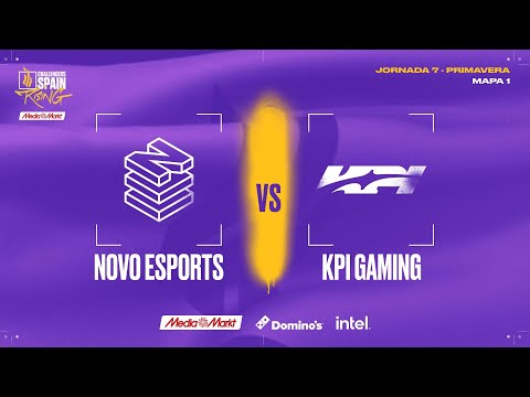 NOVO ESPORTS VS KPI GAMING - MAPA 1 - JORNADA 7 - CHALLENGERS SPAIN: RISING MEDIAMARKT 2 2025