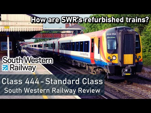 SWR Refurbished Class 444 - Standard Class Review (Portsmouth to London)