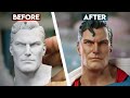 Painting The Superman Call To Action PF Sideshow Behind The Scenes