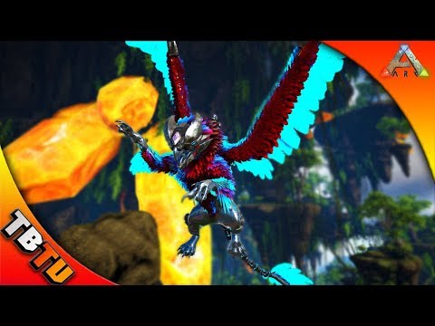 ARK PROMETHEUS GRIFFIN TRAPING AND TAMING ON CRYSTAL ISLES! Modded Ark Prometheus E4