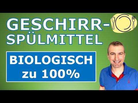 Geschirrspülmittel OHNE Chemie biologisch abbaubar - BIO Geschirrspülmittel Test
