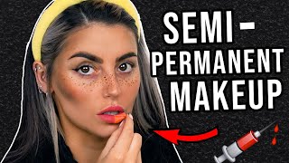 Take her swimming on the 1st date AKA *SEMI PERMANENT MAKEUP*!
