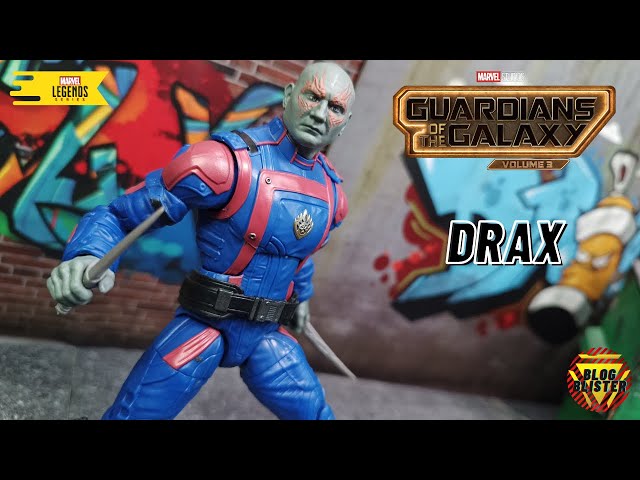 Vídeo relacionado con Universo Marvel Hasbro - Marvel Legends Series - Drax - Figura de Guardianes de la Galaxia Vol. 3 de 15 cm