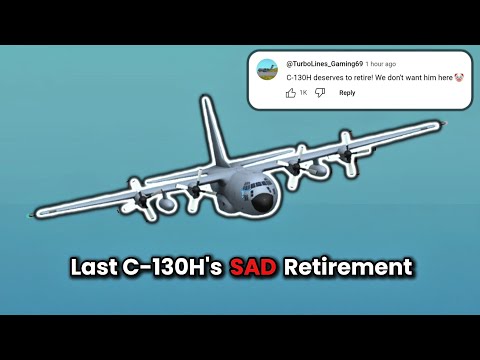 Last C-130H's SAD Retirement | A Turboprop FS film
