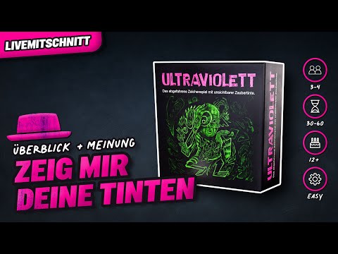 ULTRAVIOLETT - Board game - The pile is awesome