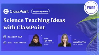 Science Teaching Ideas with ClassPoint