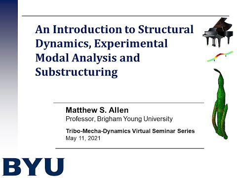 An Introduction to Structural Dynamics, Experimental Modal Analysis and  Substructuring