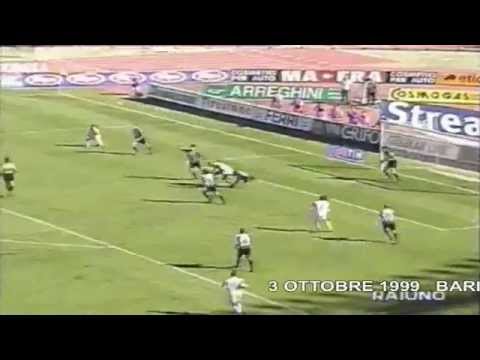 Serie A 1999-2000, day 05 Bari - Udinese 1-1 (Innocenti, Warley)