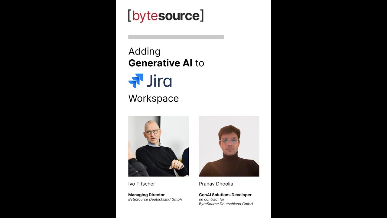Adding GenAI to JIRA Workspace