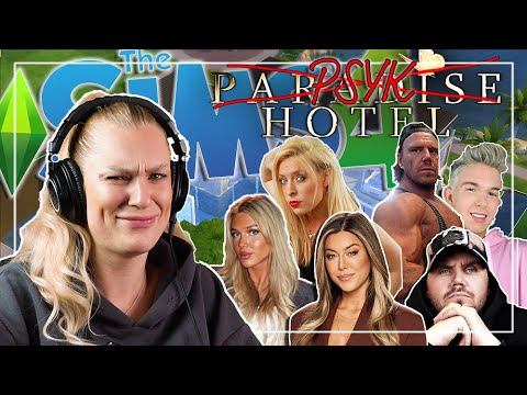 PARADISE PSYK-HOTEL | The Sims 4