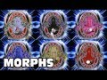 Mighty Morphin Power Rangers All Ranger Morphs Power Rangers Official