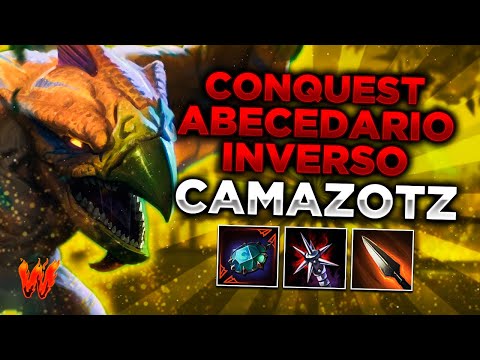 CAMAZOTZ, NO TODO ES UN CAMINO DE ROSAS... - Warchi - Smite Conquest ABC Inverso