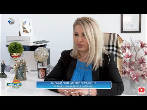 Dimineata cu Noi (25.07.2022) - Avantajele si dezavantajele divortului la notariat