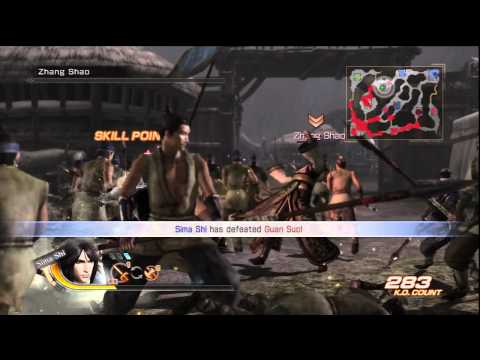 Jin Story Mode Stage 1-4 Shu Evasion Dynasty Warriors 7 HD