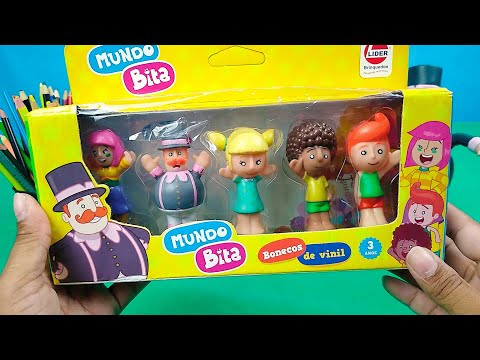 MUNDO BITA - Brincadeira com os DEDOCHES do Mundo Bita