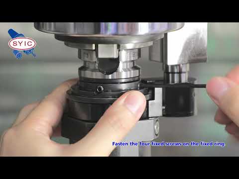 SYIC 心源 - How to Install SAD Angle Head Holder on a Machining Center 4K