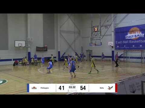 BBBL boys U14 Pārdaugava 2005   VS  Masu Basket 2005