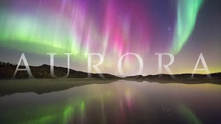AURORA -  northern lights 4K timelapse compilation &amp; relaxation