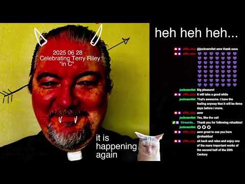 CELEBRATING Terry Riley's "in C" (LIVE solo performance)