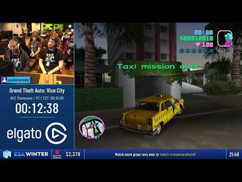 #ESAWinter19 Speedruns - Grand Theft Auto: Vice City [ACE Showcase] by gaeldemarseille