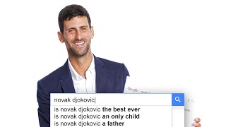 Novak Djokovic Answers the Web's Most Searched Questions | WIRED