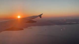 Flying Over Athens City of Greece