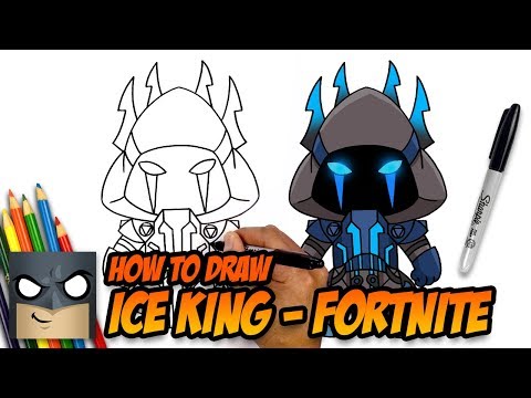 How to Draw Fortnite | Ice King | Step-by-Step - YouTube